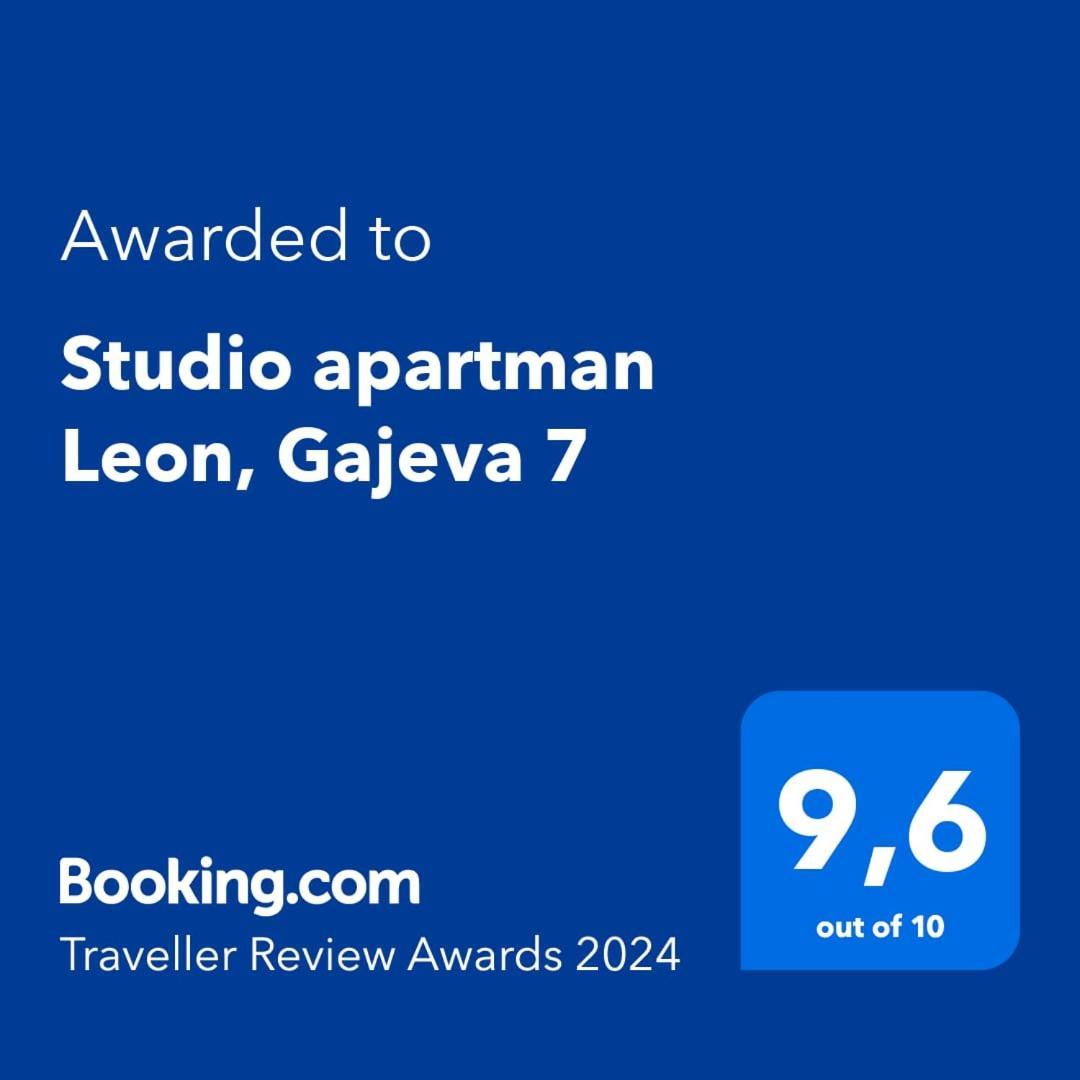 Studio Apartman Leon, Gajeva 7 ซาเกร็บ ภายนอก รูปภาพ